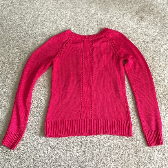 Hot pink Lilly Pulitzer sweater - Picture 2 of 3